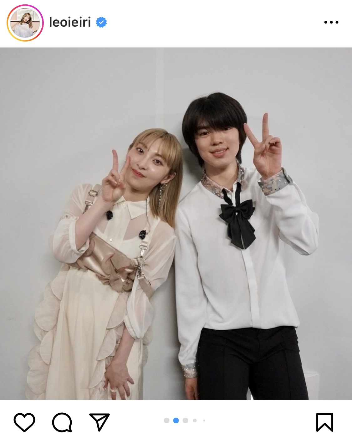 家入レオのインスタグラムから