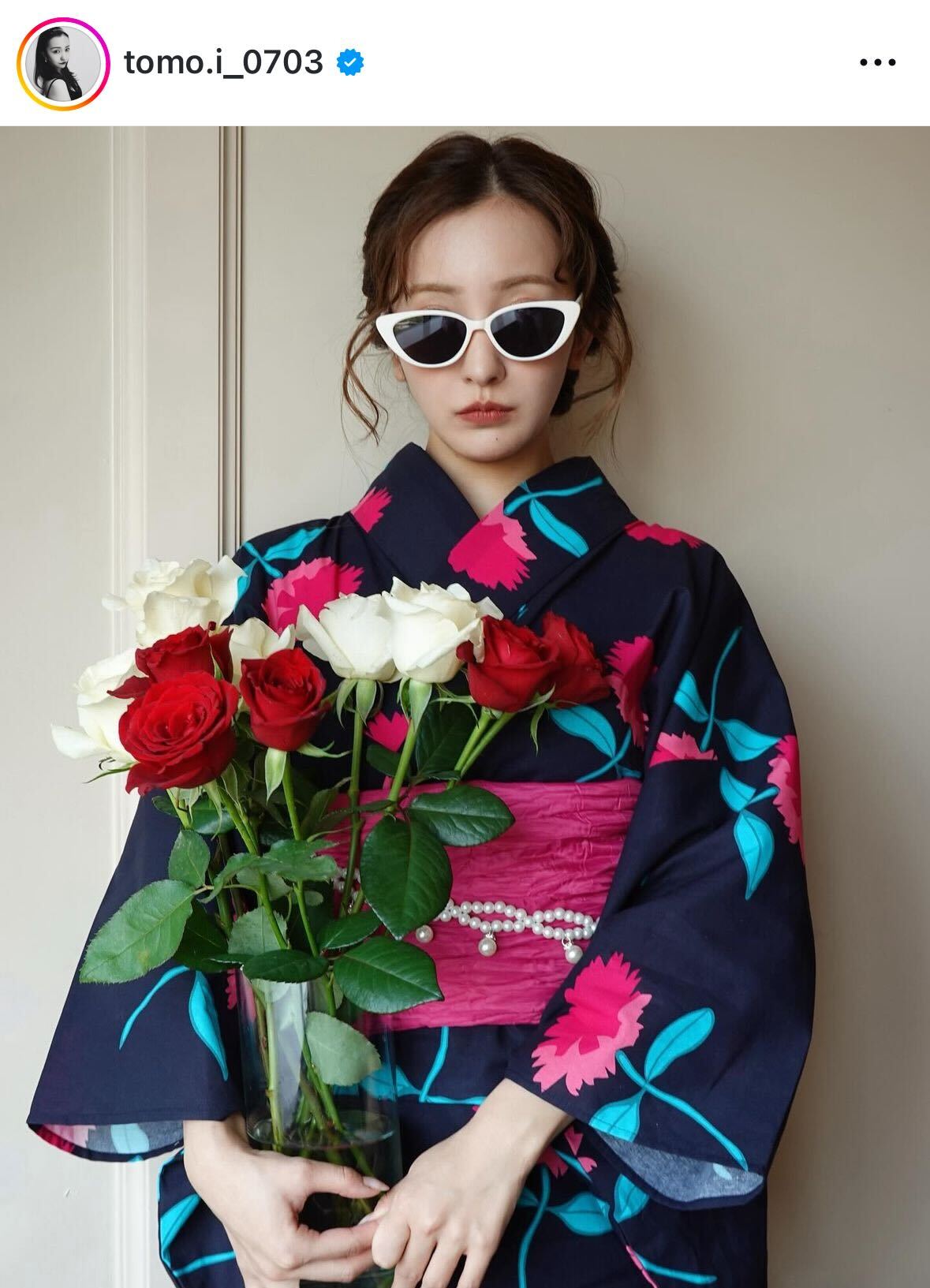 板野友美のインスタグラムから