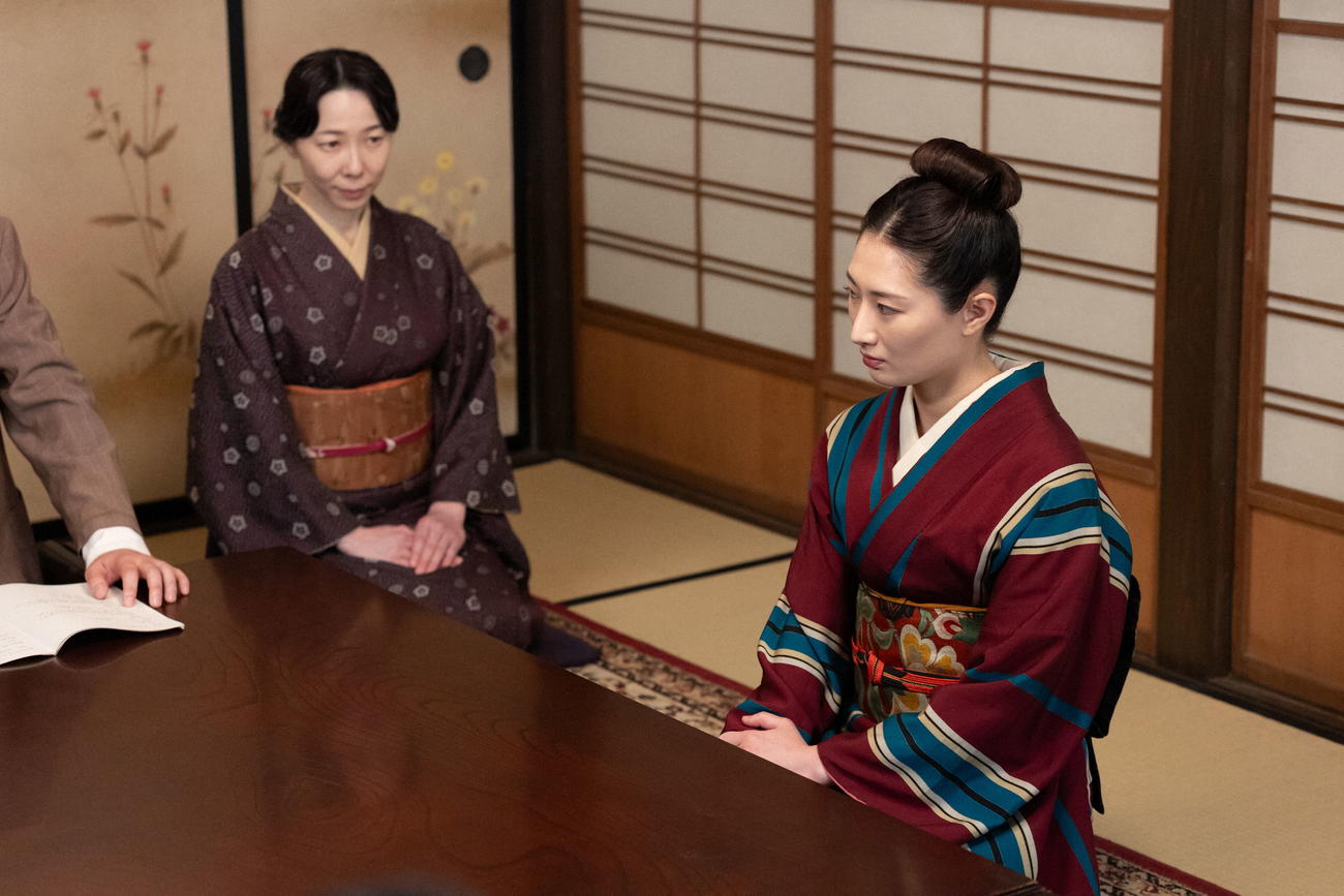 NHK連続テレビ小説「虎に翼」の1場面（C）NHK