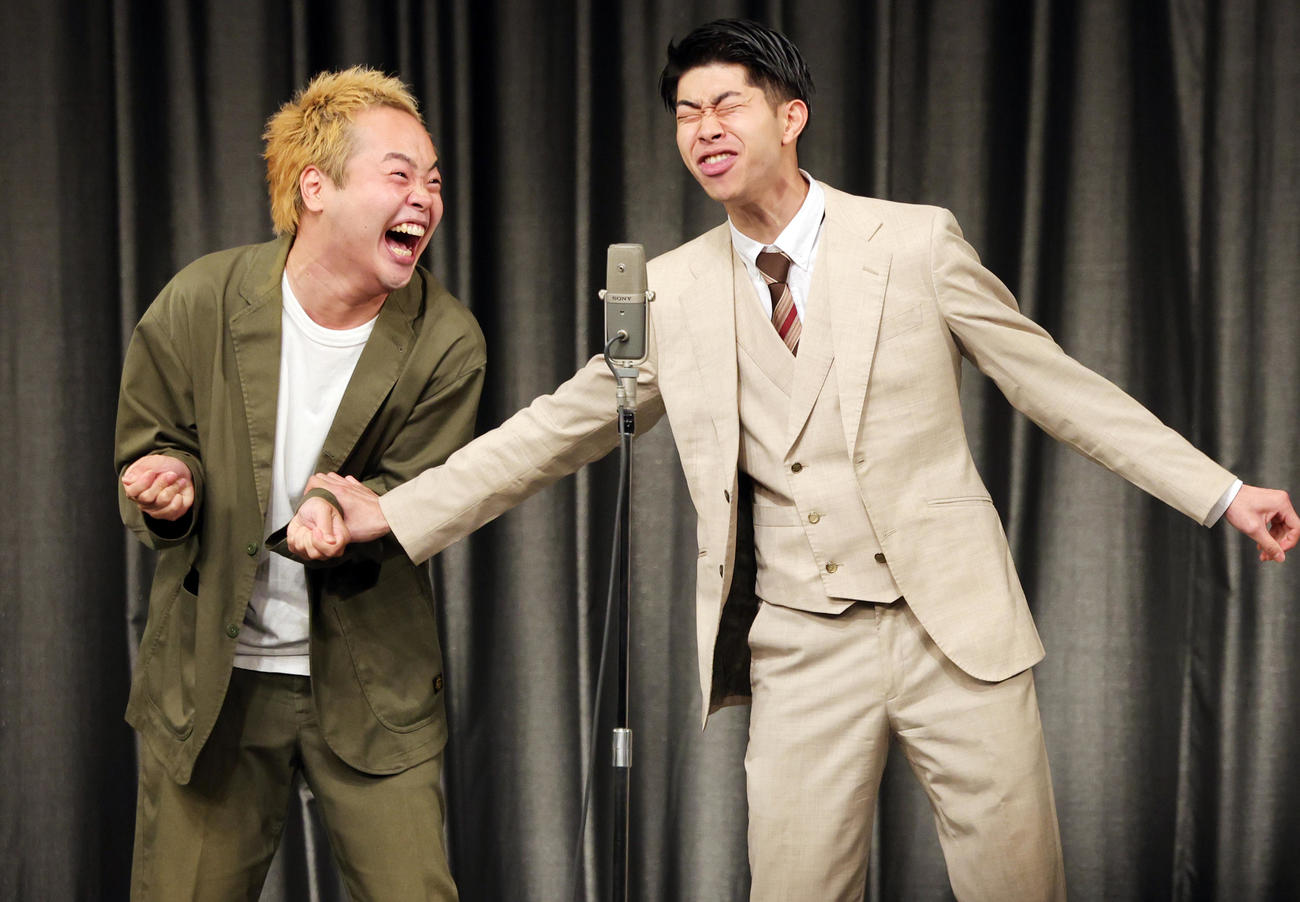 「UNDER5 AWARD 2024」の決勝に登場したライムギ（撮影・野上伸悟）