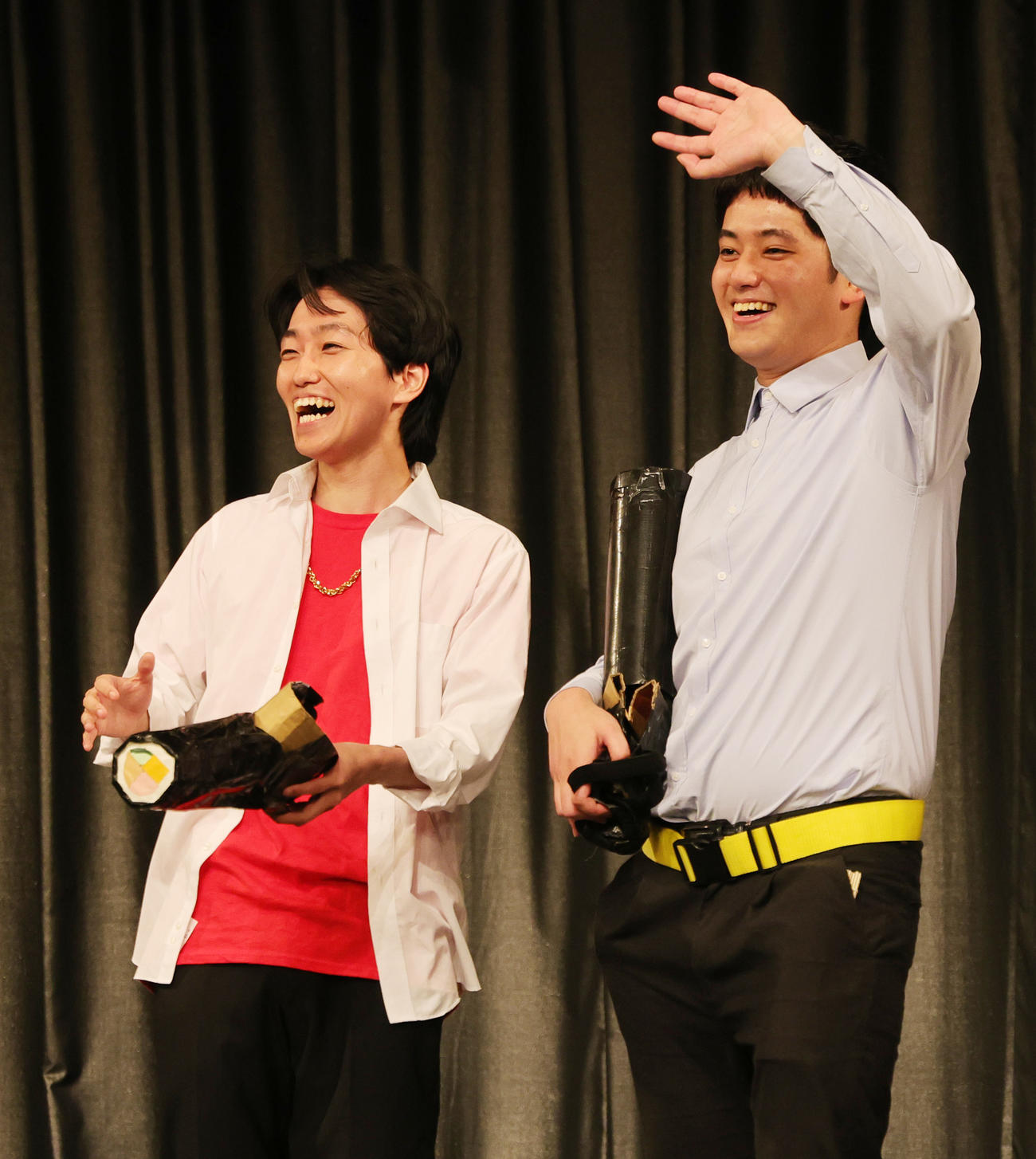 「UNDER5 AWARD 2024」の決勝に登場したツンツクツン万博（撮影・野上伸悟）