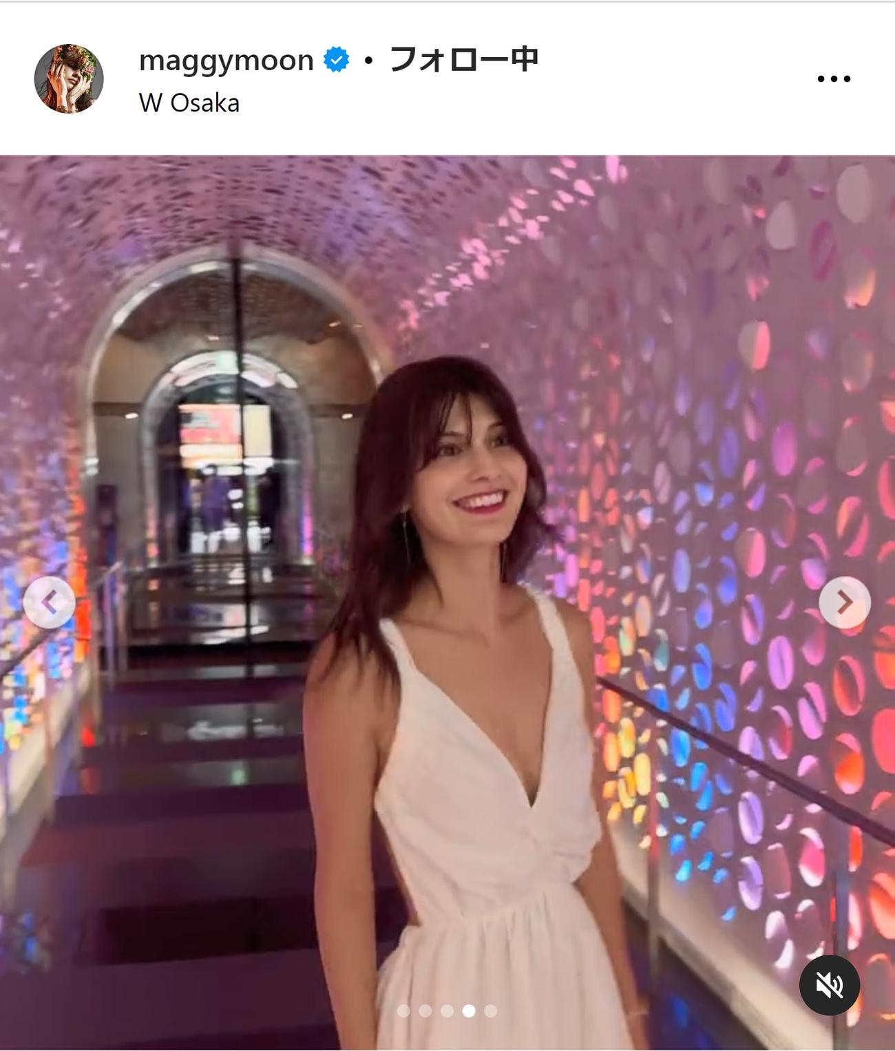 マギーのインスタグラムから