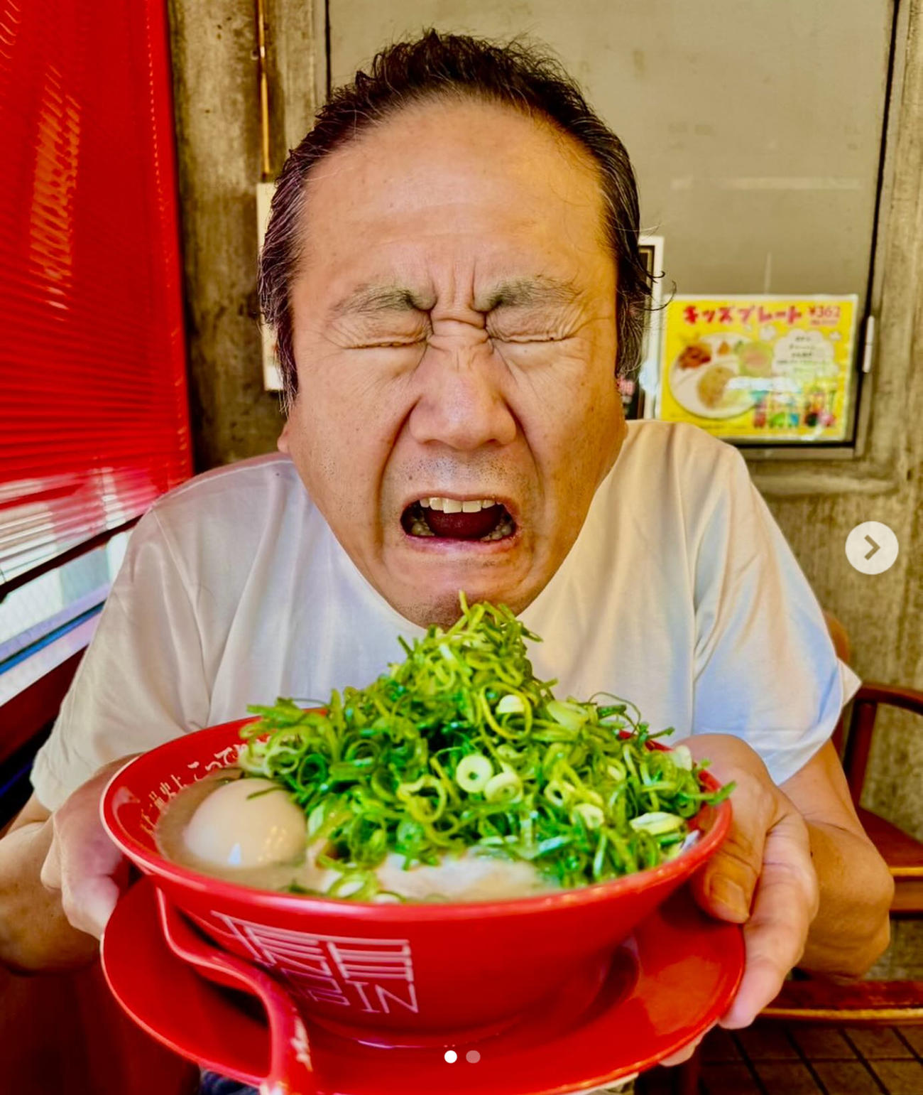 鎧塚俊彦氏のインスタグラムから