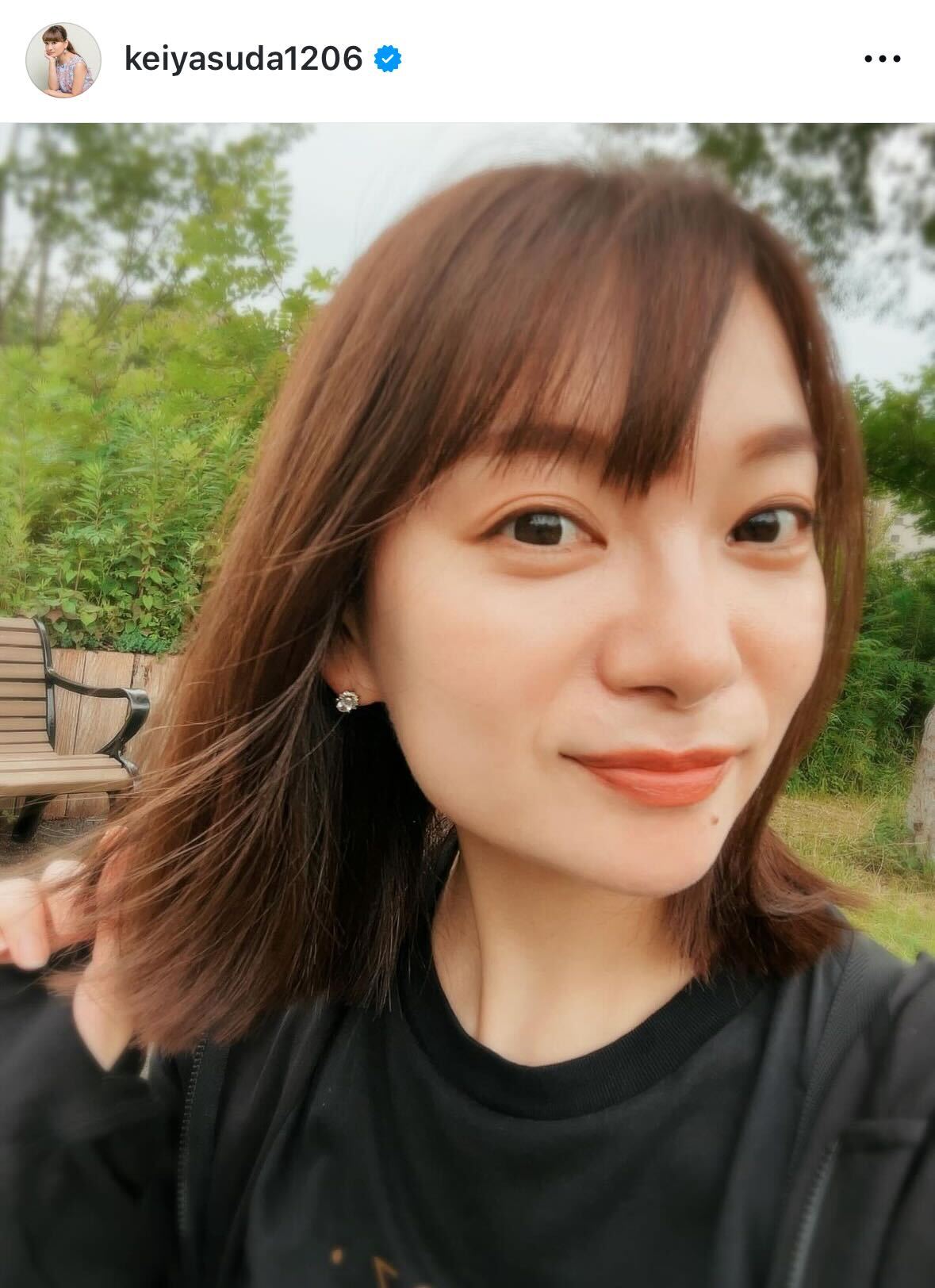 保田圭のインスタグラムから