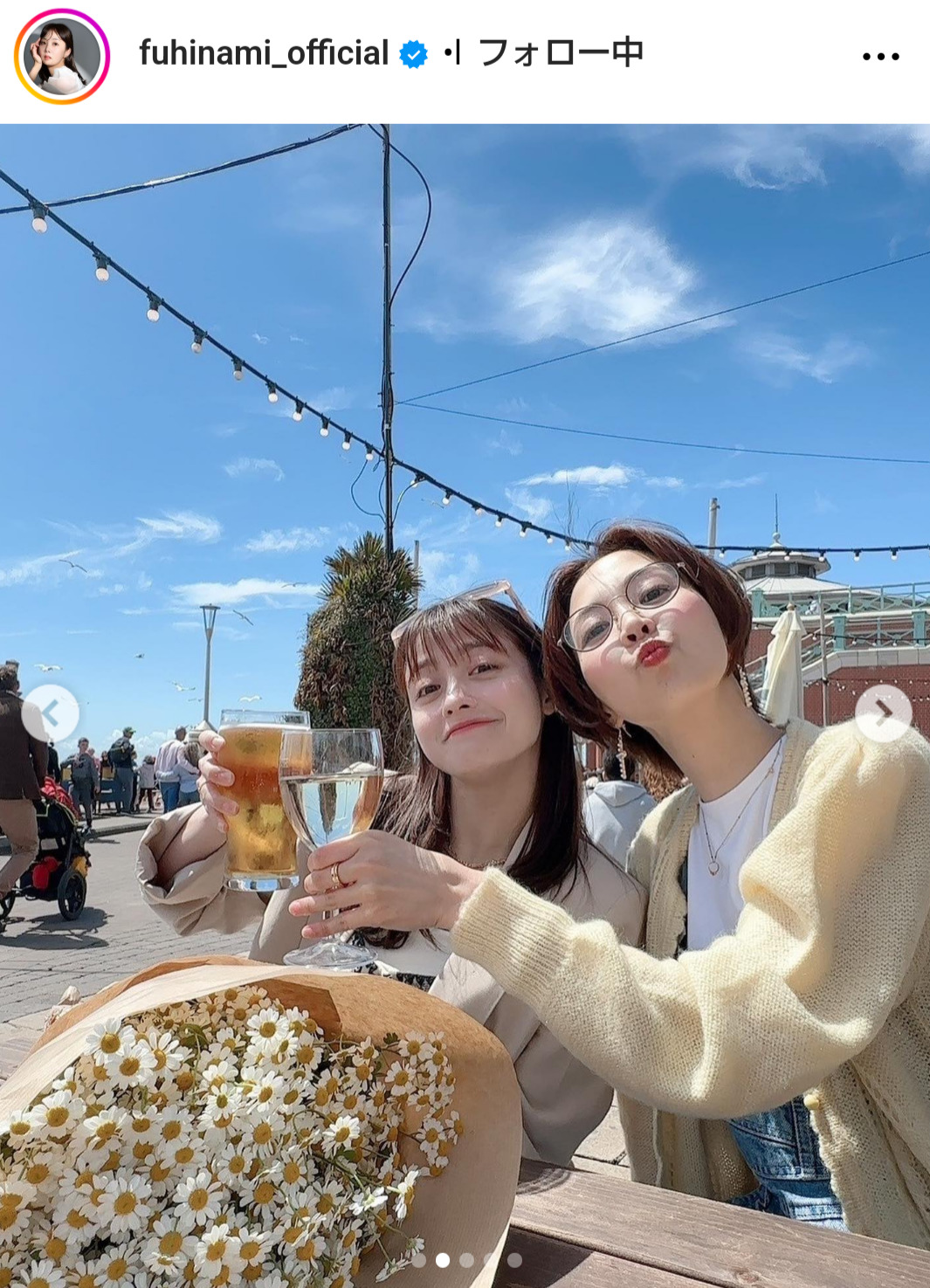 妃海風のインスタグラムから
