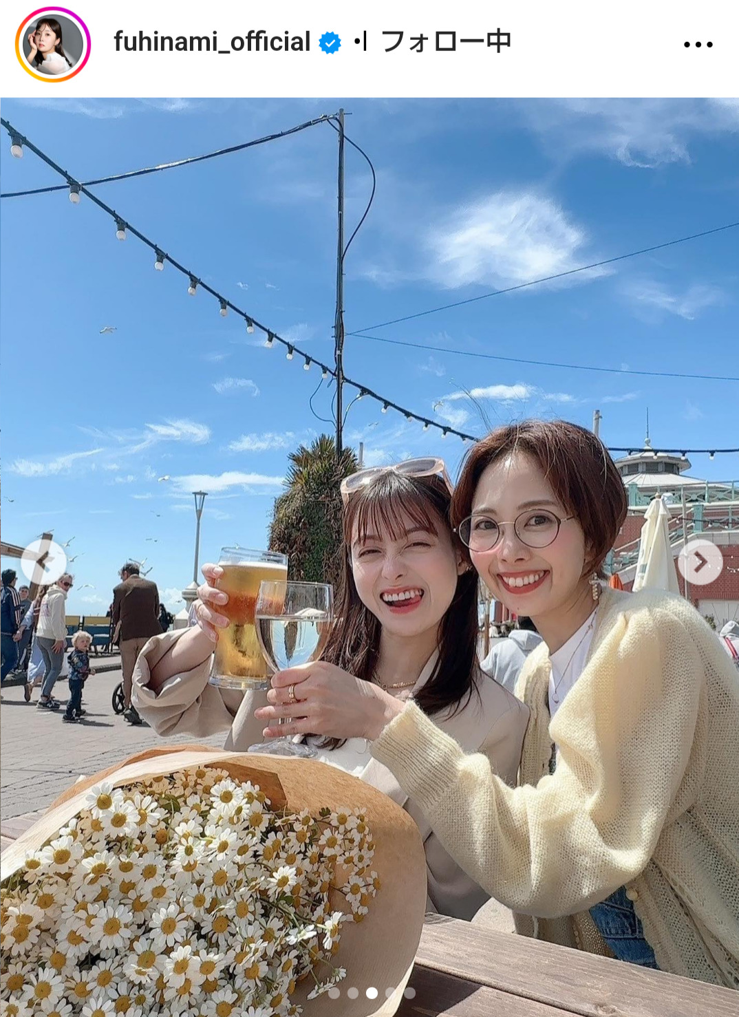 妃海風のインスタグラムから