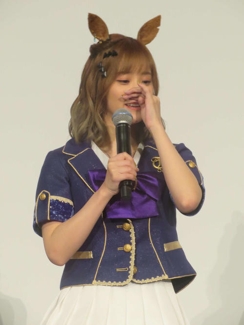 藤本侑里、劇場版「ウマ娘」の大きさに言葉を詰まらせるシーンも