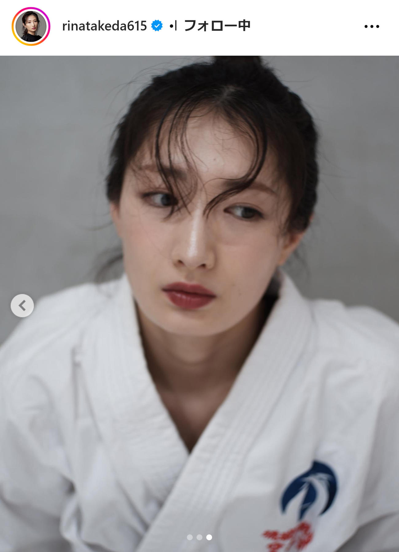 武田梨奈のインスタグラムから