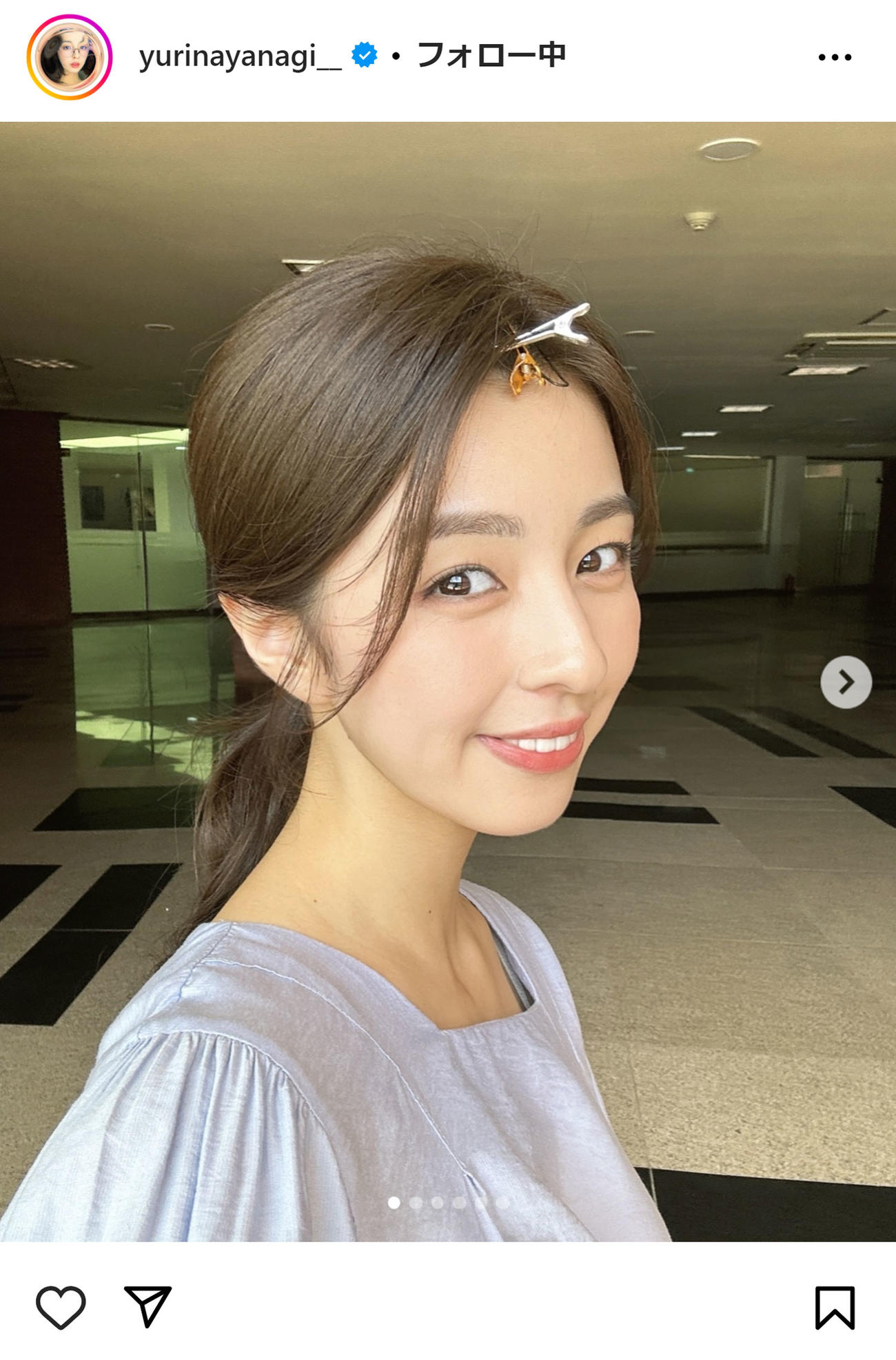 柳ゆり菜のインスタグラムから