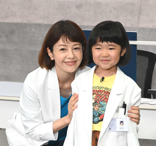 沢口靖子「う～ん、うふふふっ」子役の「どうやったらおきれいでいられるんですか」の質問に