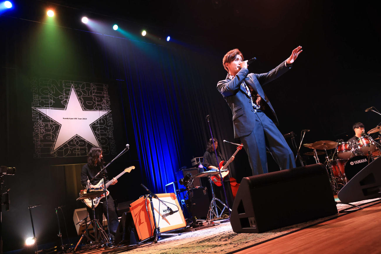 全国ツアーの東京公演を行った加藤和樹