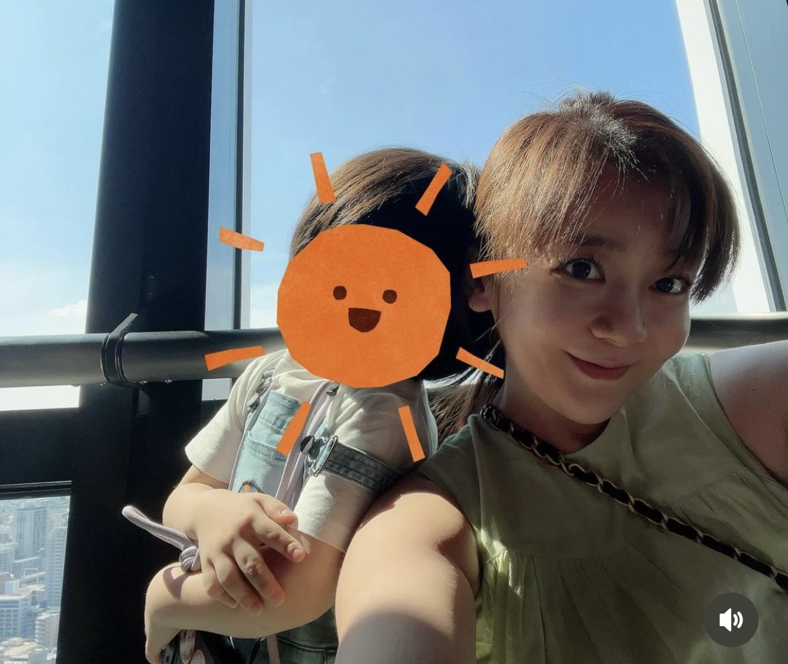 華原朋美のインスタグラムから