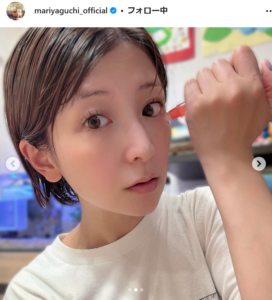 矢口真里のインスタグラムから