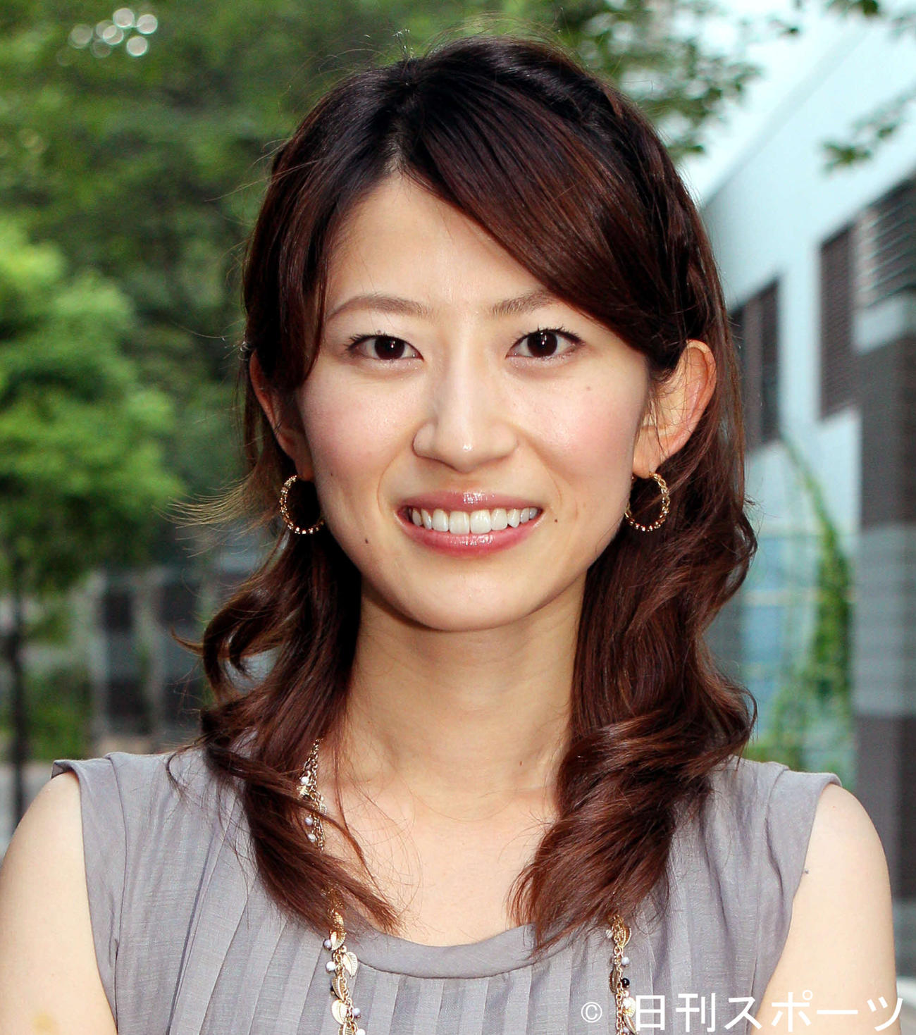 ＴＢＳ岡村仁美アナ（2010年7月撮影）