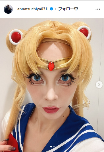 土屋アンナのインスタグラムから