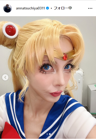 土屋アンナのインスタグラムから