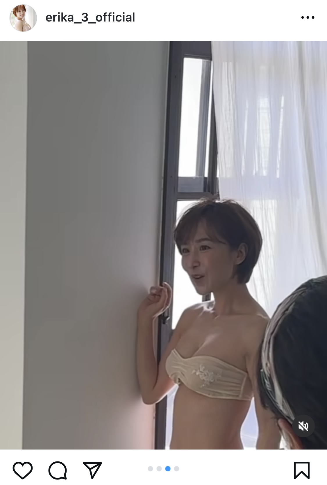 山川恵里佳のインスタグラムから