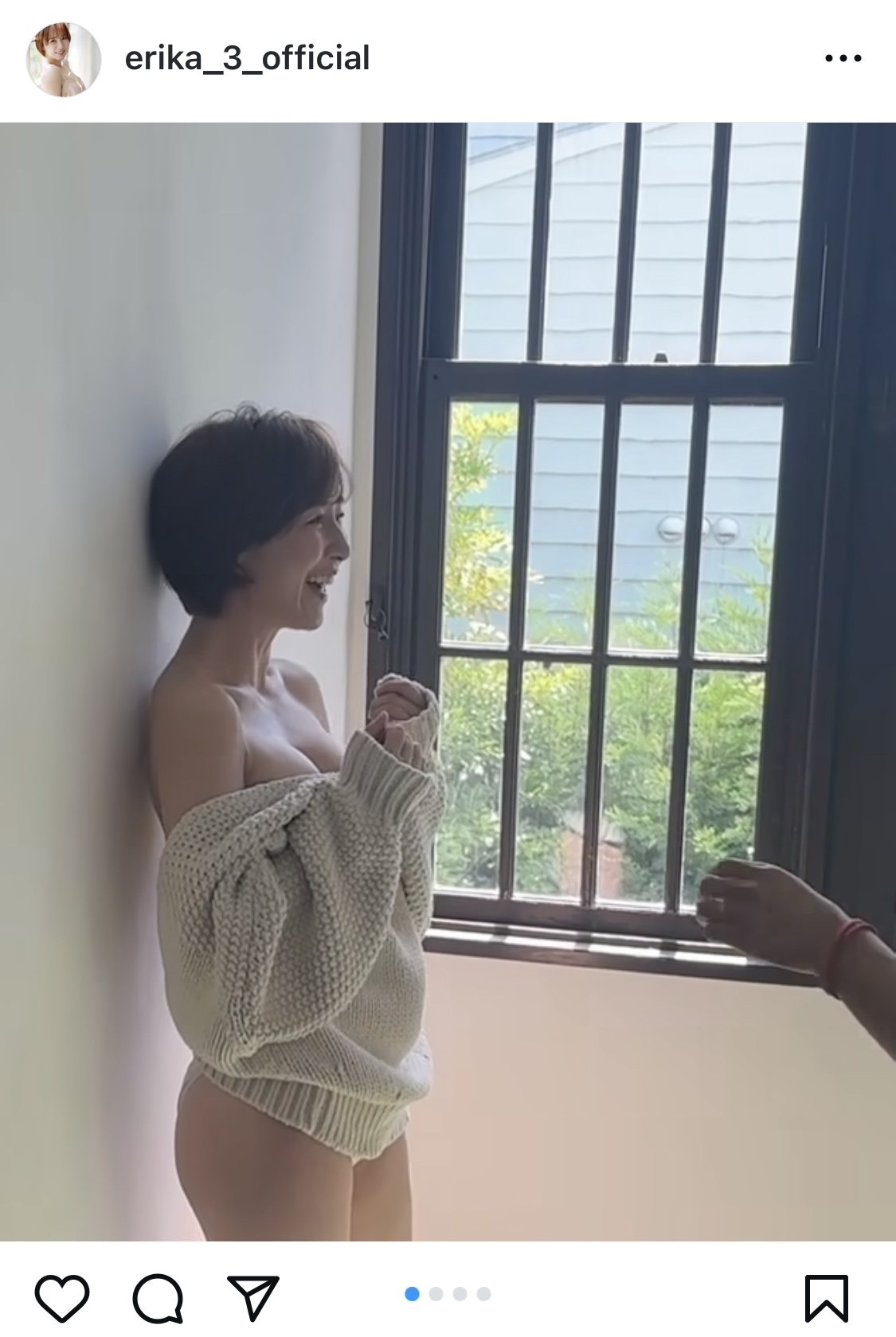 山川恵里佳のインスタグラムから