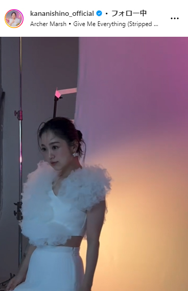 西野カナのインスタグラムから