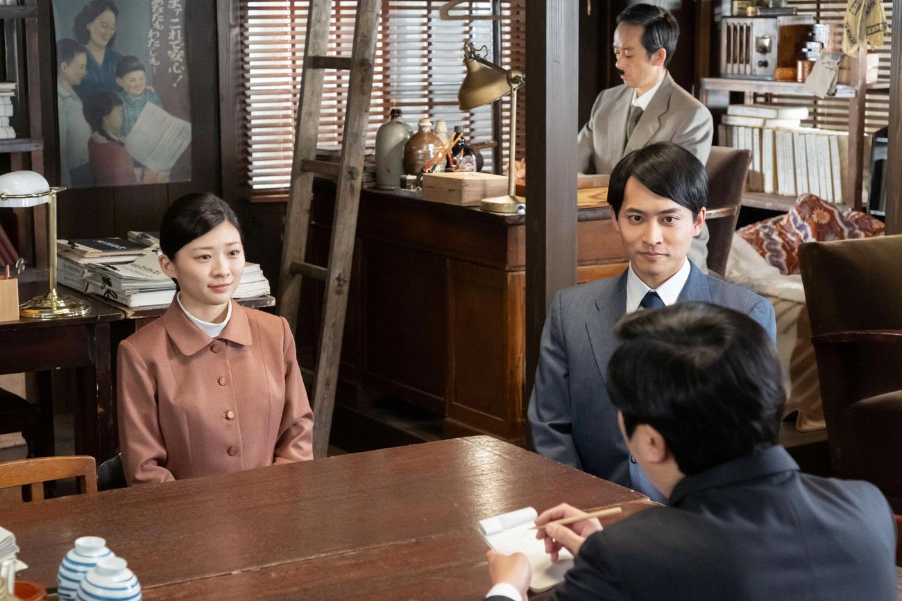 NHK連続テレビ小説「虎に翼」の1場面（C）NHK