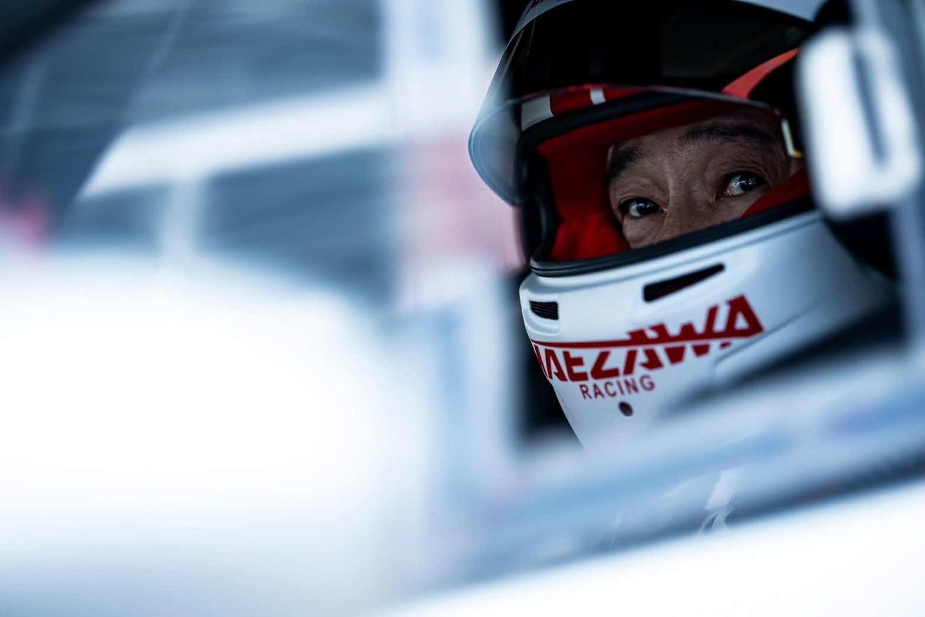 フェラーリ・チャレンジ・ジャパン第6戦シェルアマクラスで、初日にクラス優勝を成し遂げた前澤友作氏（C）MAEZAWA RACING