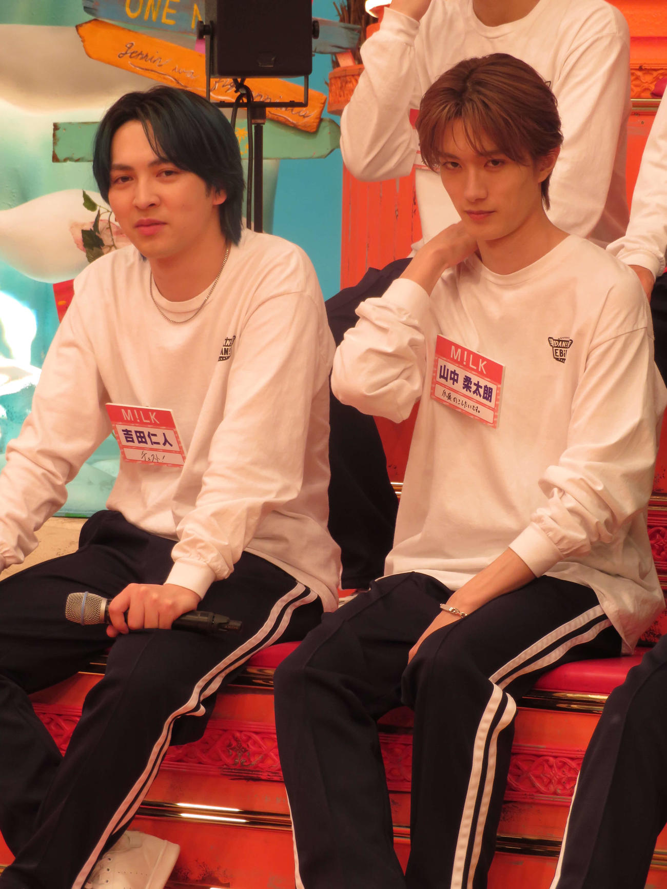 テレビ東京系「DAN！DAN！EBiDAN！」シーズン2への意気込みを語ったM！LKの吉田仁人、山中柔太朗