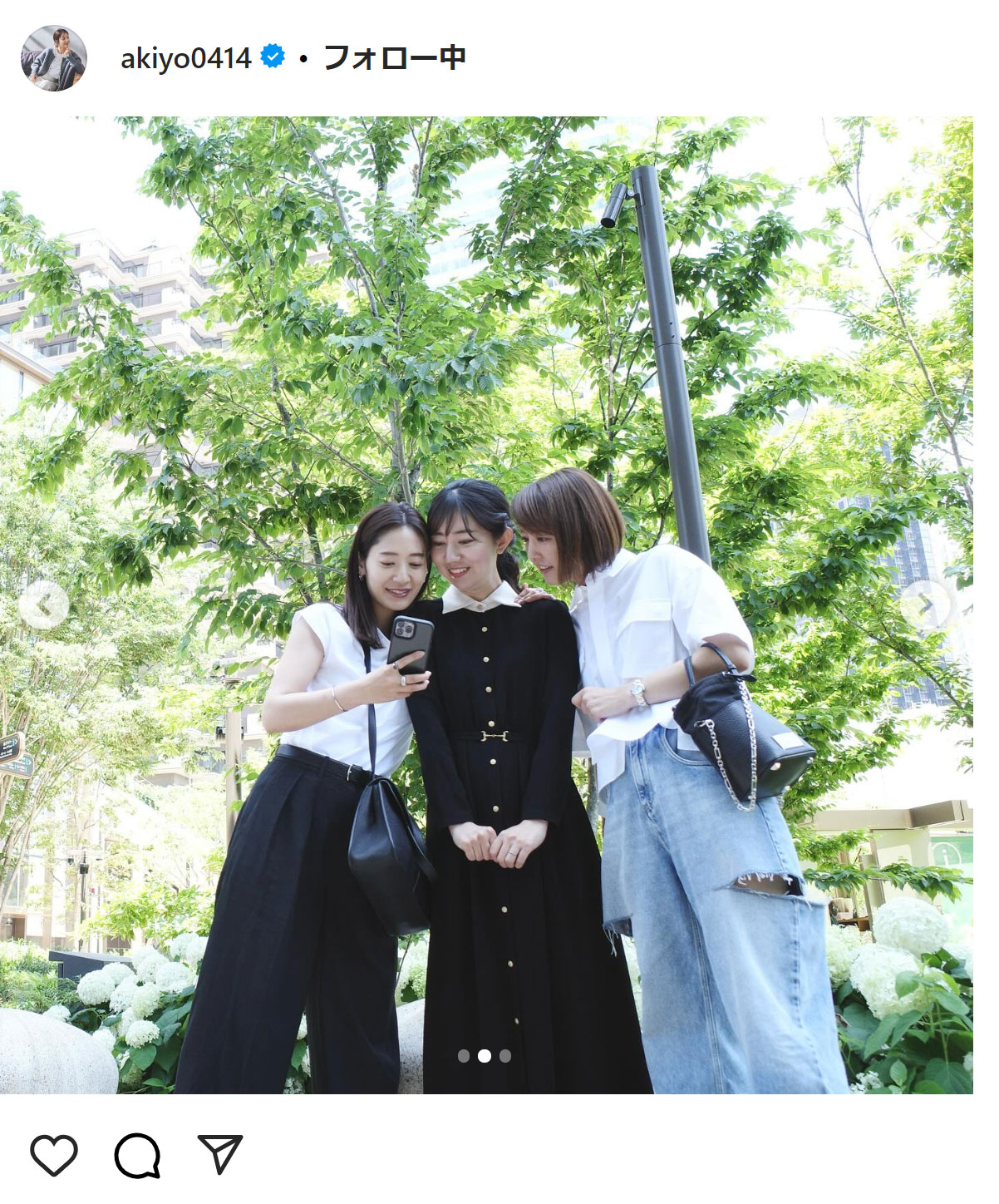 吉田明世のインスタグラムから