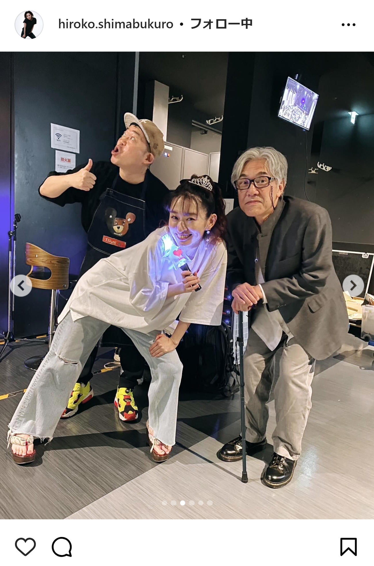 島袋寛子のインスタグラムから
