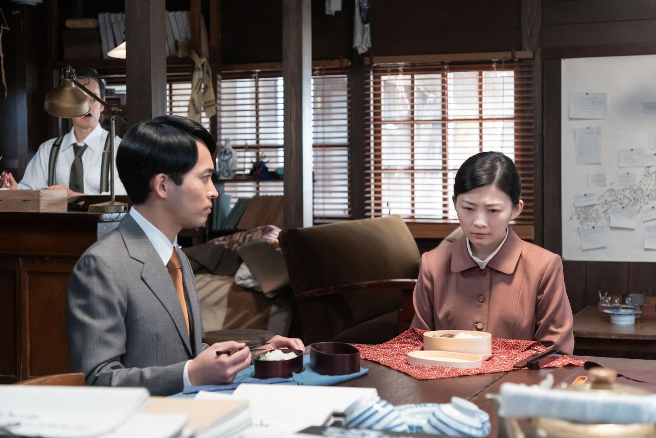 NHK連続テレビ小説「虎に翼」の1場面（C）NHK
