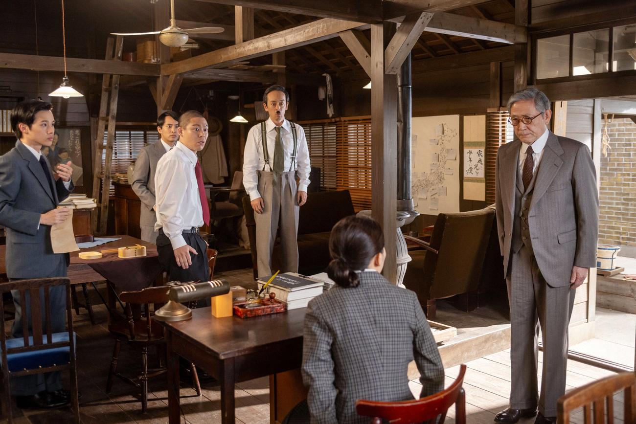 NHK連続テレビ小説「虎に翼」の1場面（C）NHK
