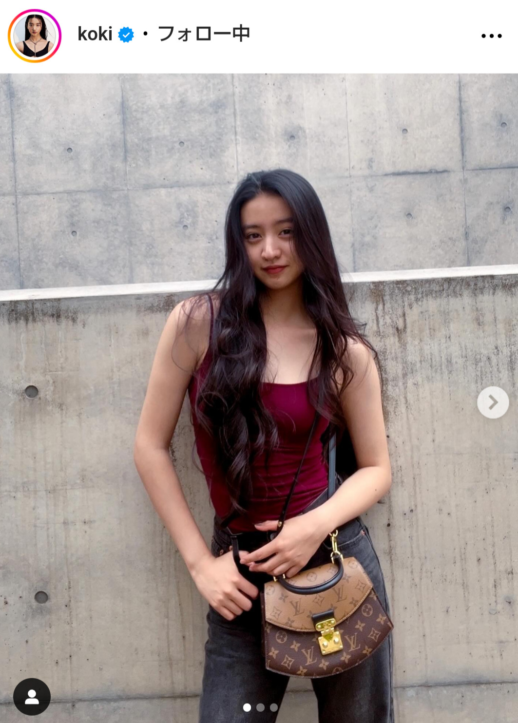 Koki,のインスタグラムから