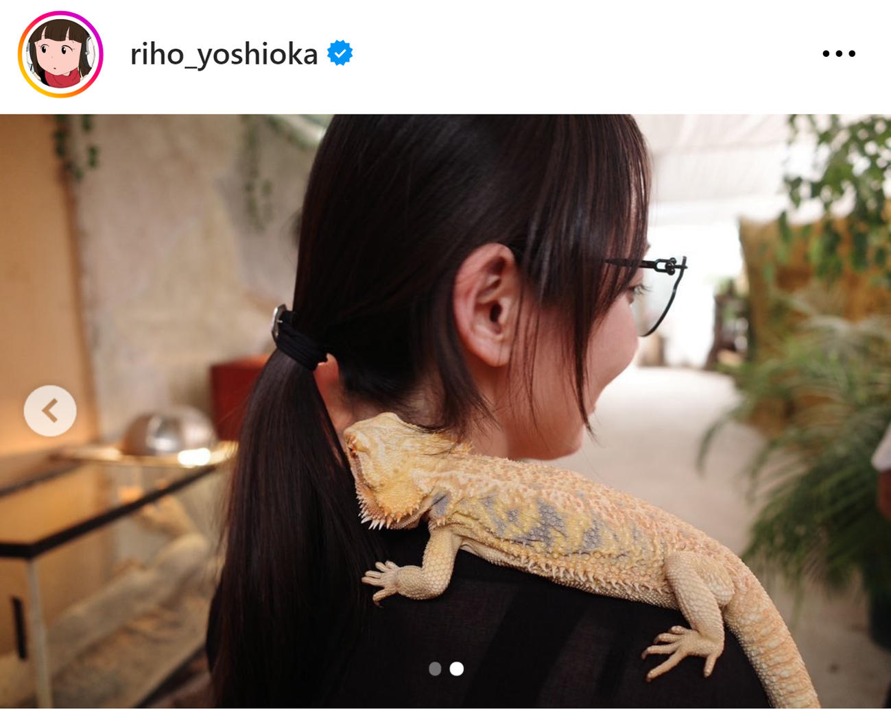 吉岡里帆のインスタグラムから
