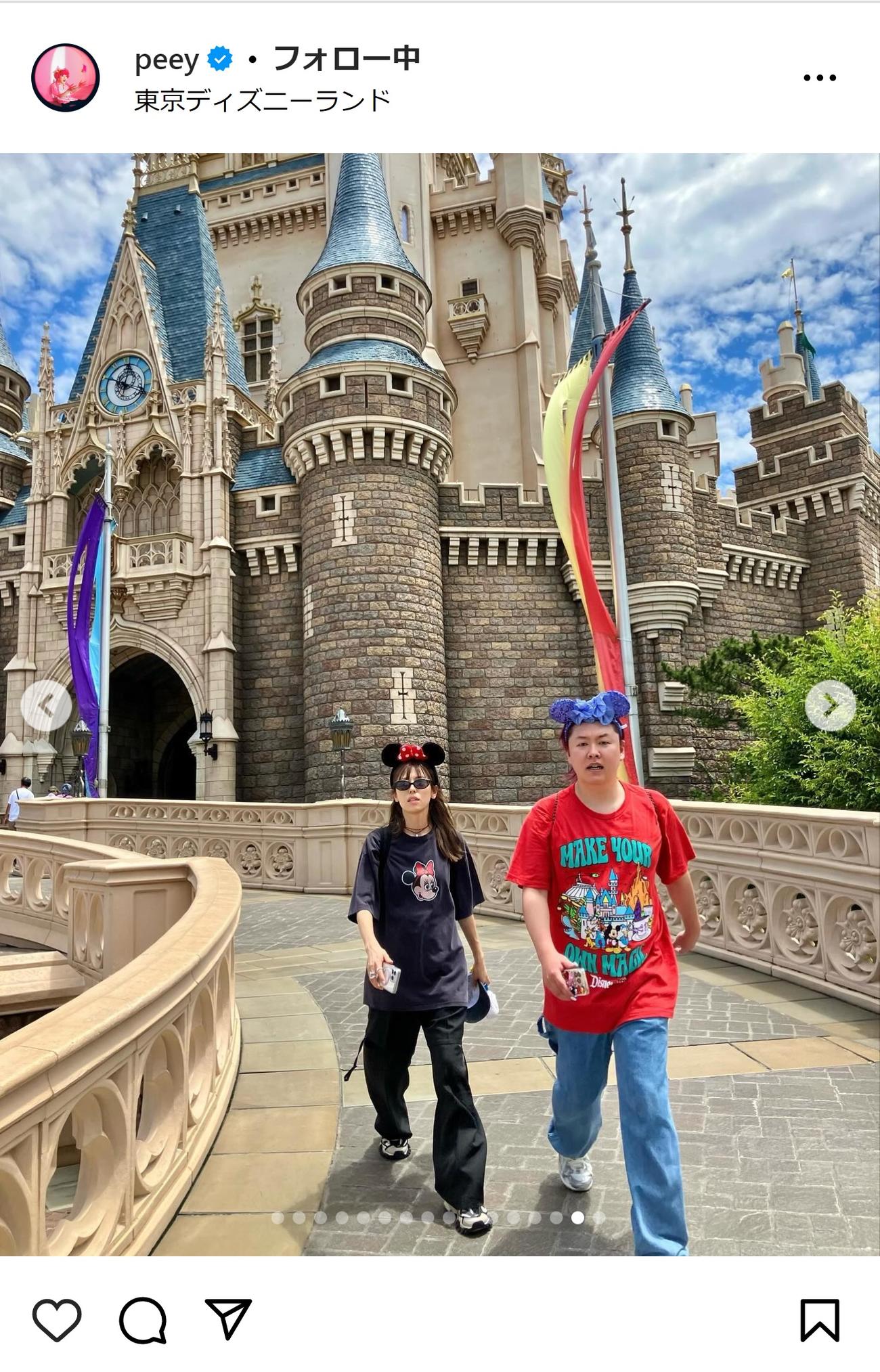 ぺえのインスタグラムから