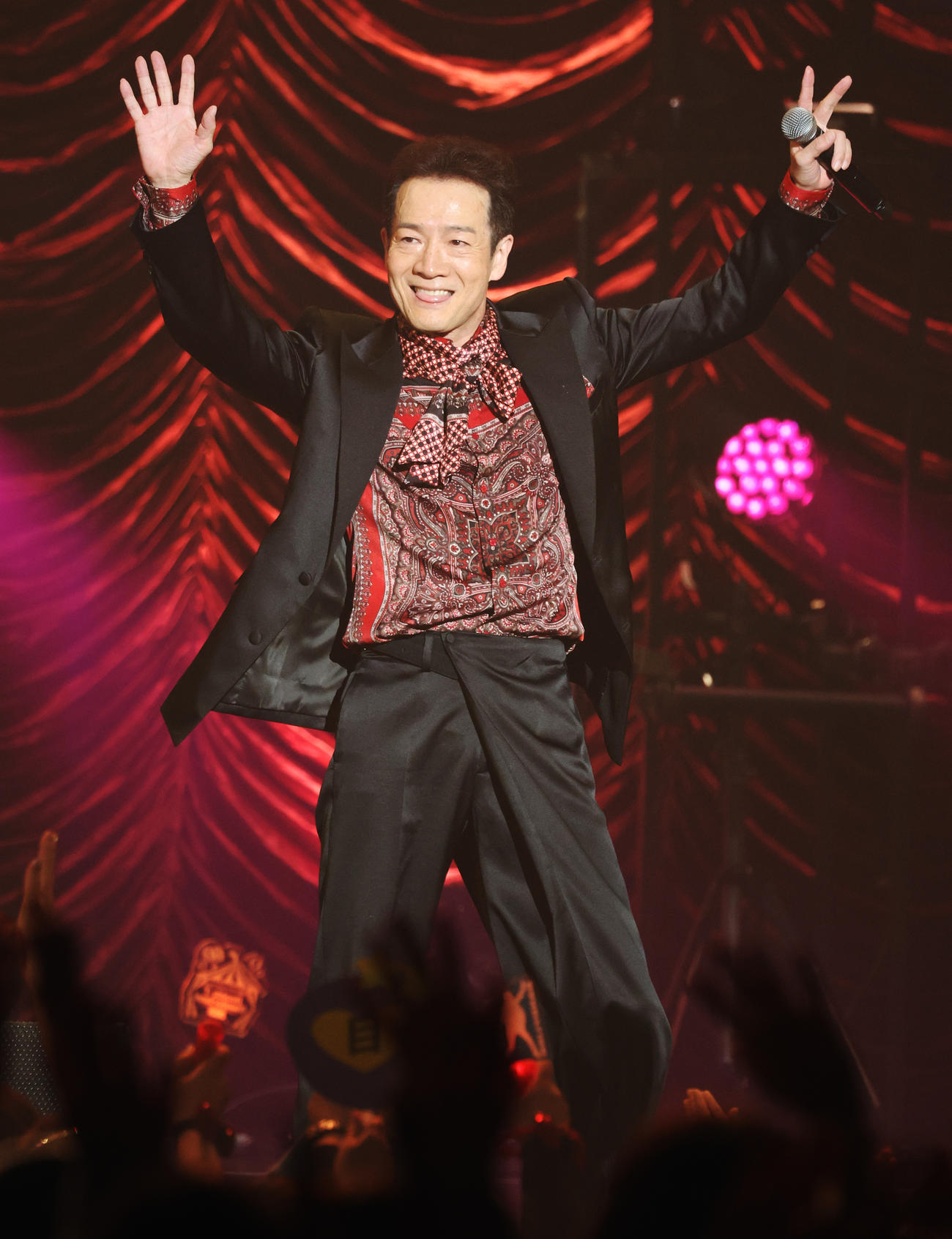 「愛だけがあればいい」リリースパーティーでトシちゃんワールドを繰り広げる田原俊彦（撮影・中島郁夫）