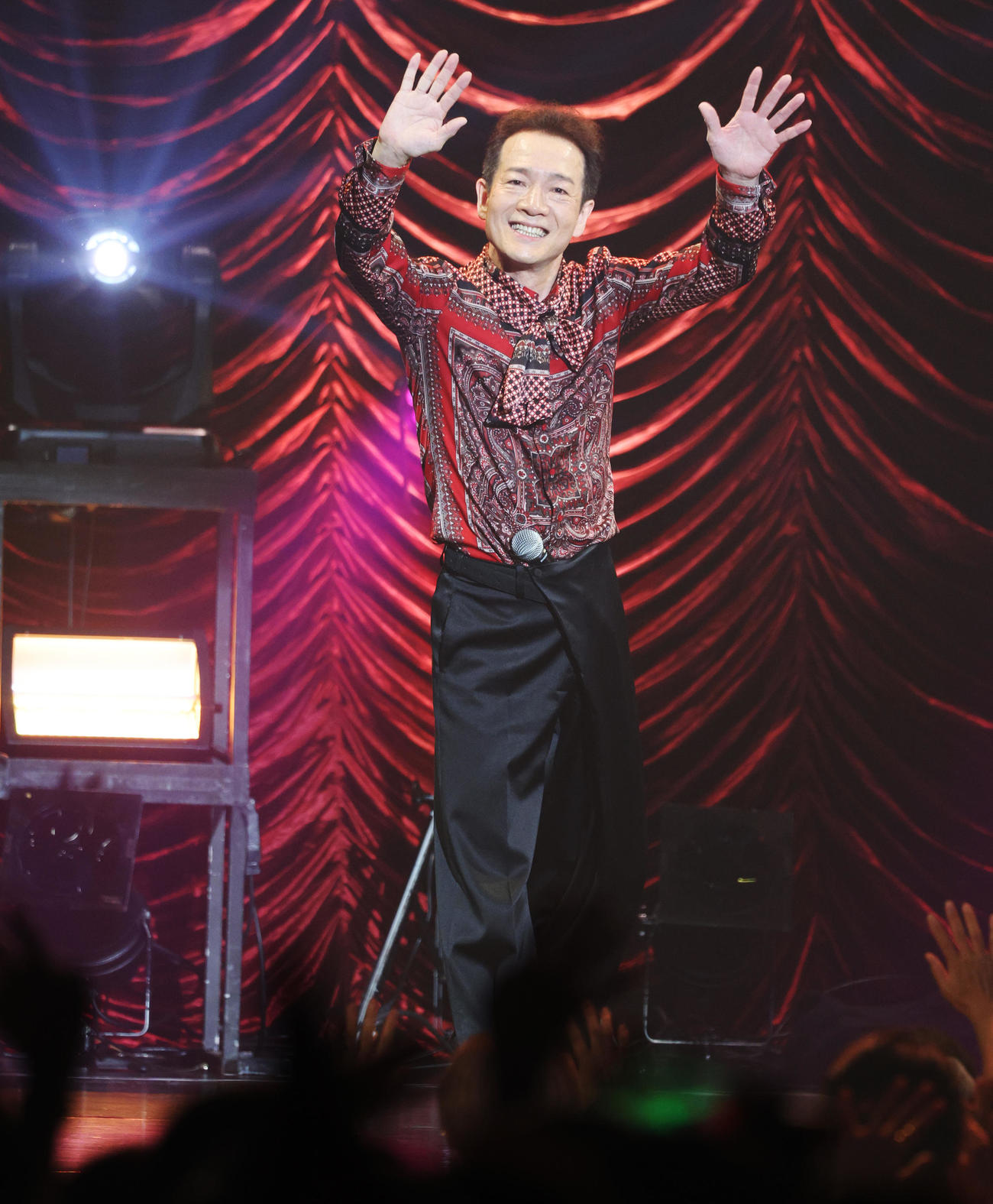 「愛だけがあればいい」リリースパーティーでトシちゃんワールドを繰り広げる田原俊彦（撮影・中島郁夫）