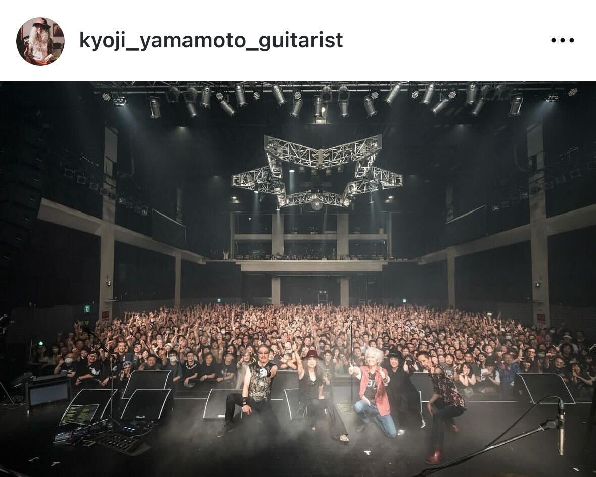 山本恭司のインスタグラムから