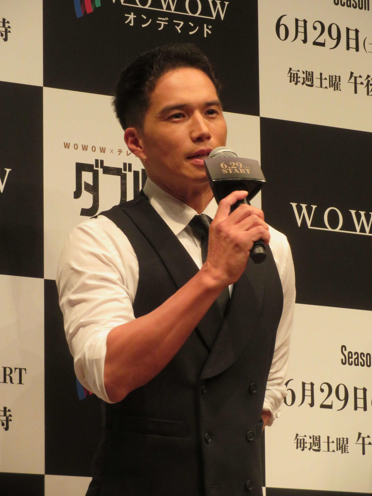 市原隼人（2024年6月撮影）