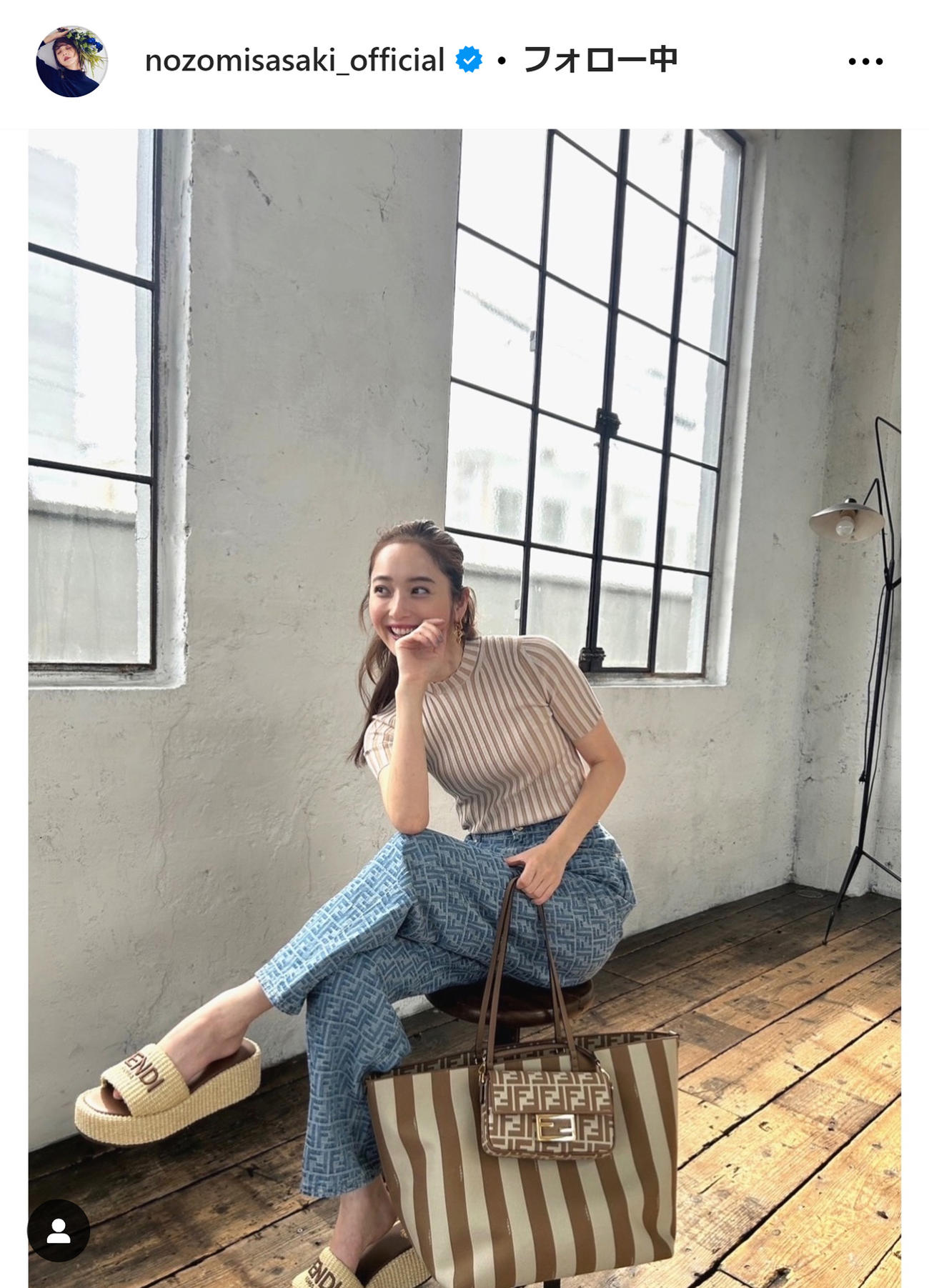 佐々木希のインスタグラムから