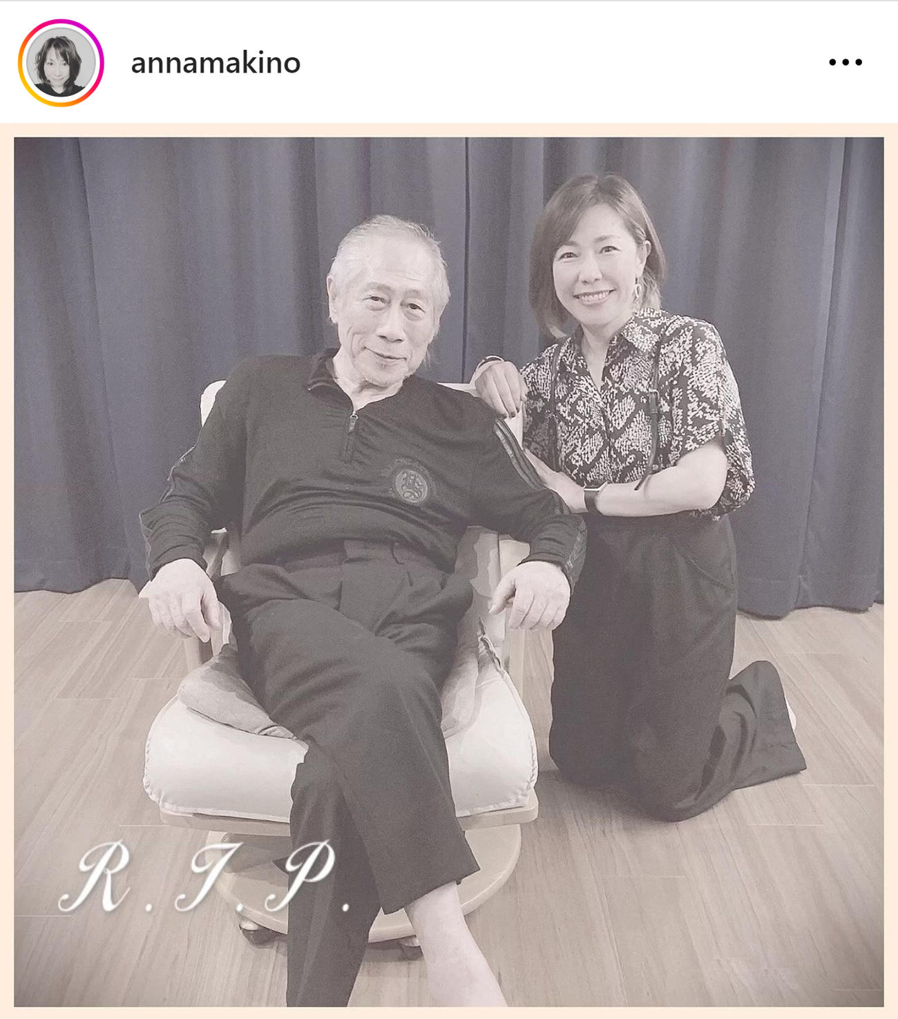 牧野アンナさんのインスタグラムから