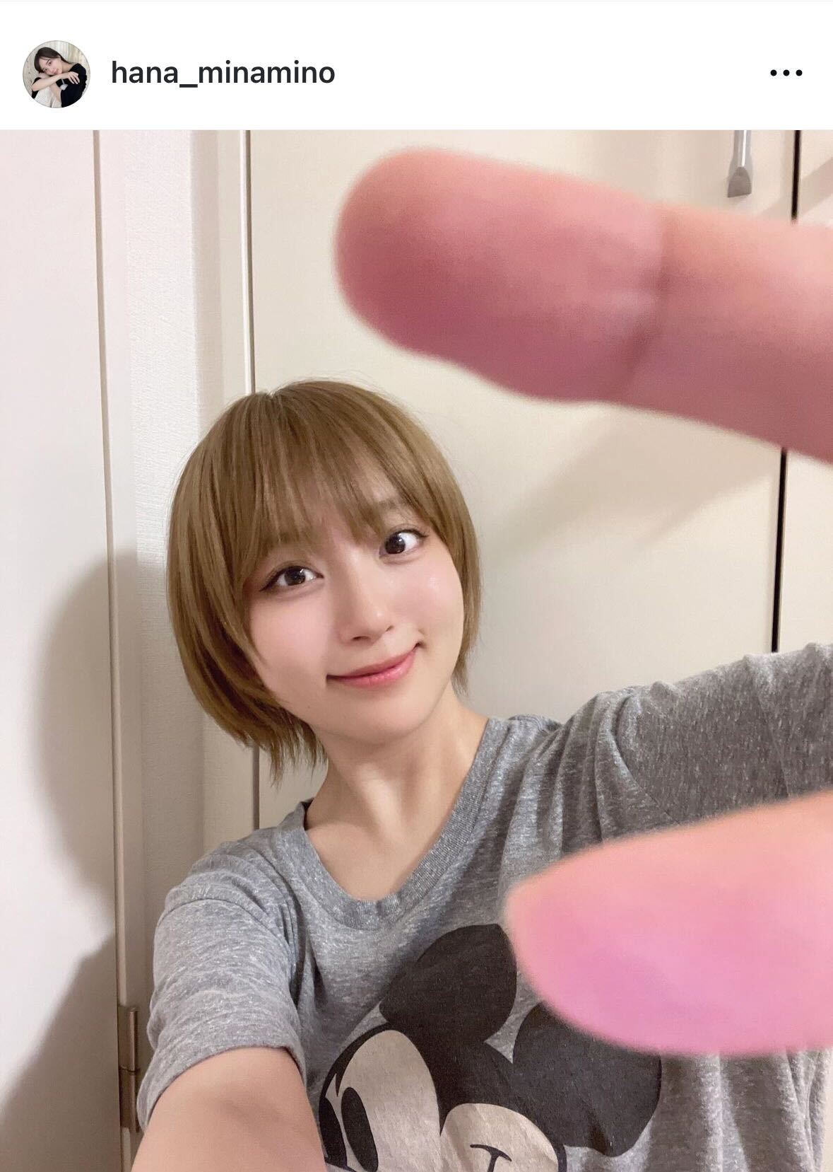 南野巴那のインスタグラムから