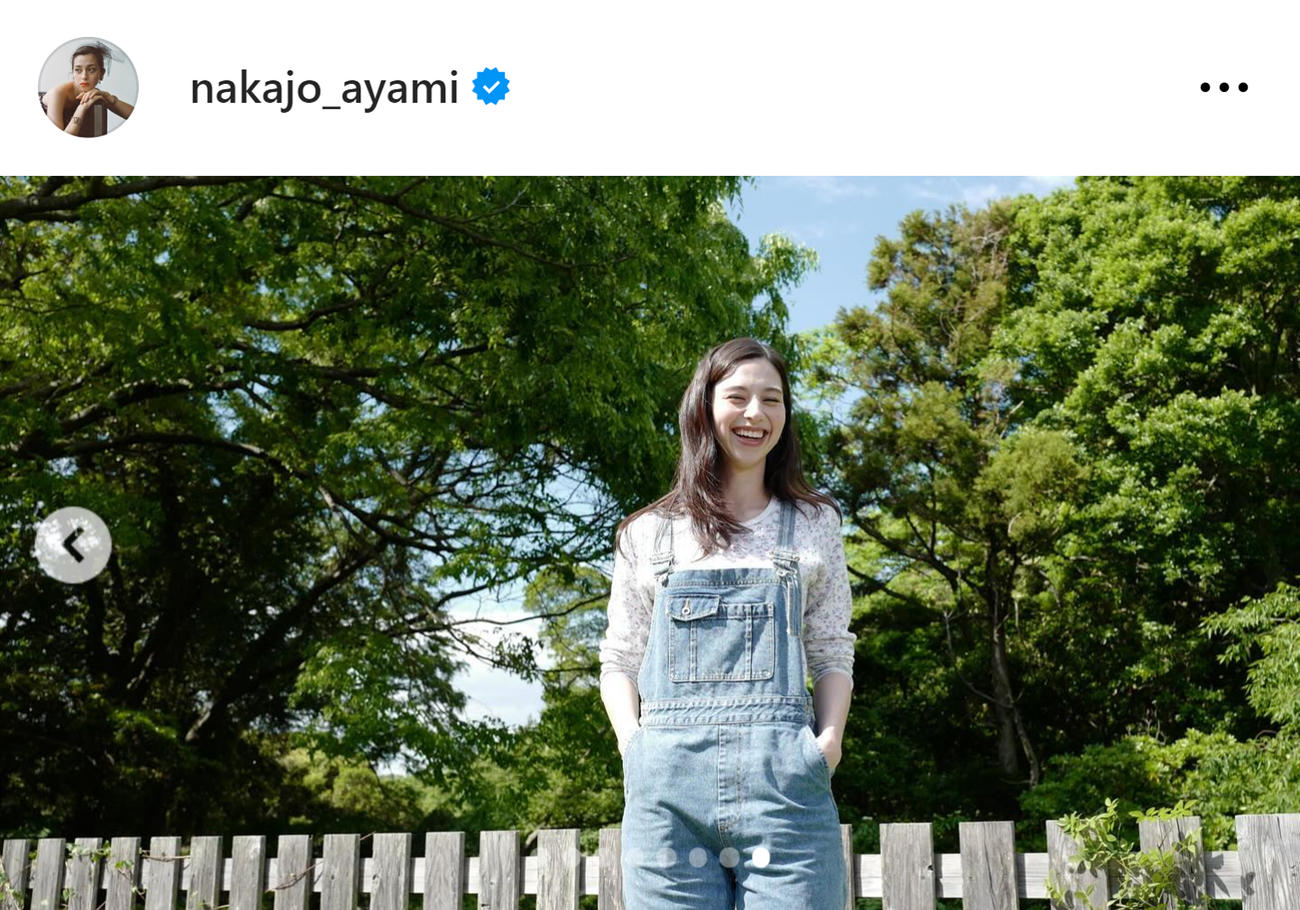 中条あやみのインスタグラムから