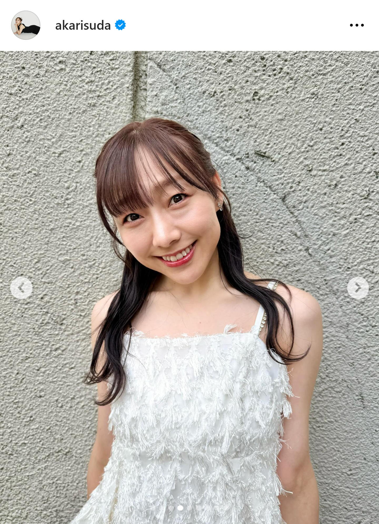 須田亜香里のインスタグラムから