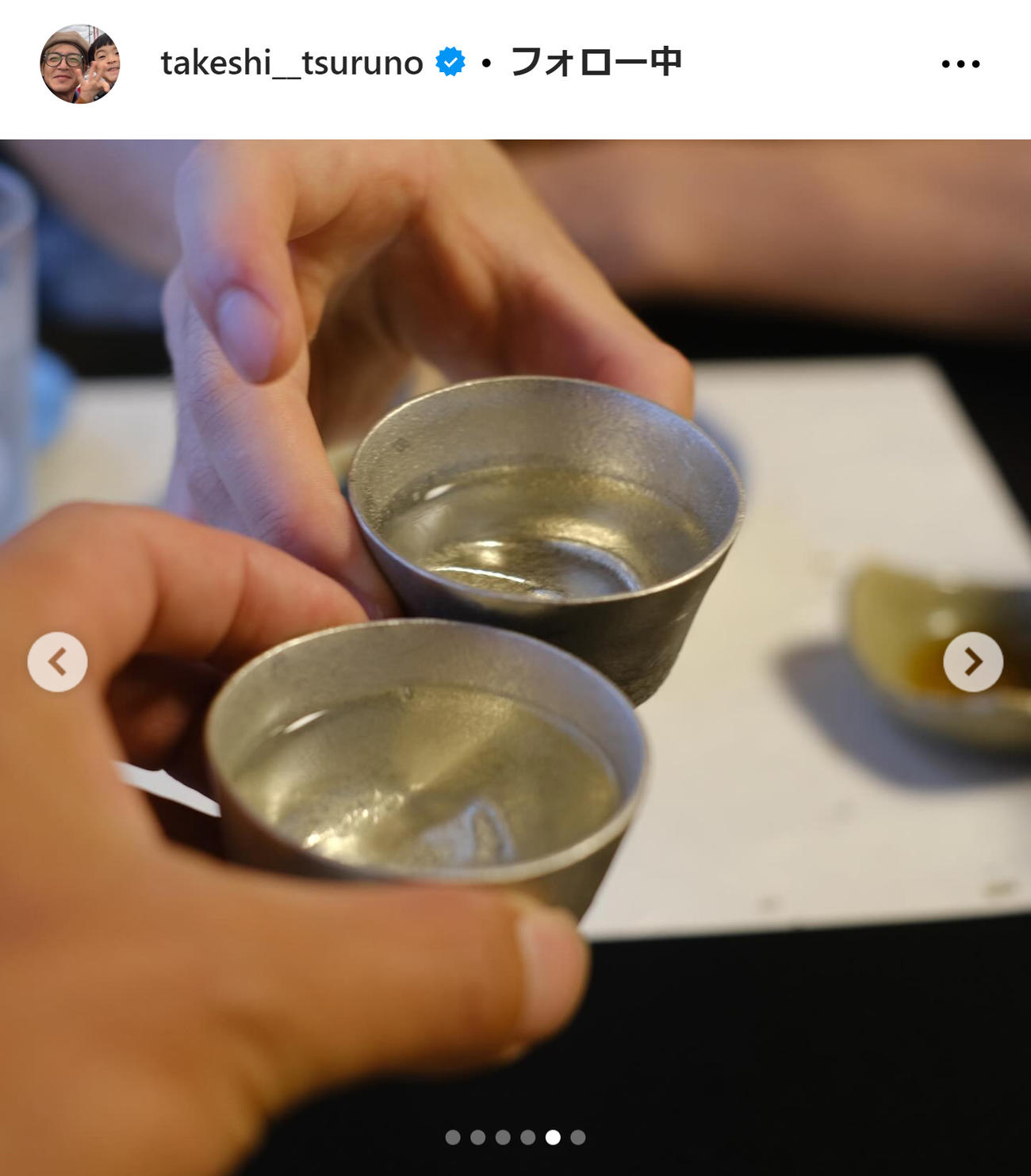 つるの剛士のインスタグラムから