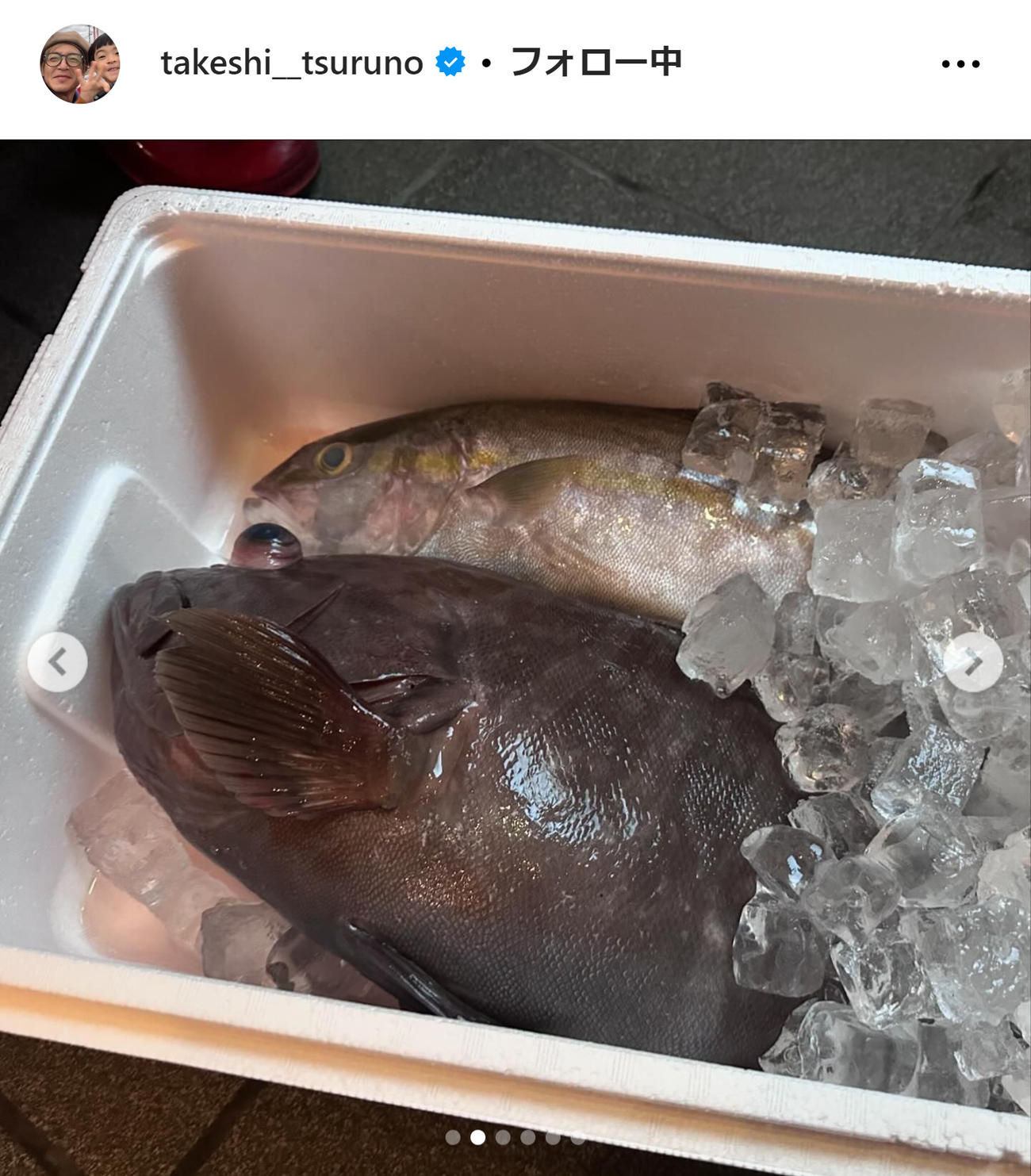 つるの剛士のインスタグラムから