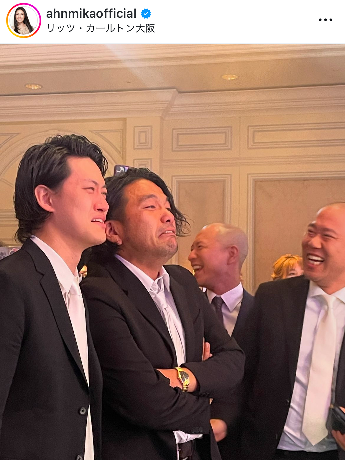 アンミカのインスタグラムから