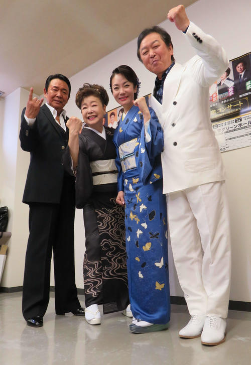 新沼謙治「４人だと疲れ具合もちょうど良い」山本譲二発案の平均69歳ジョイントコンサート
