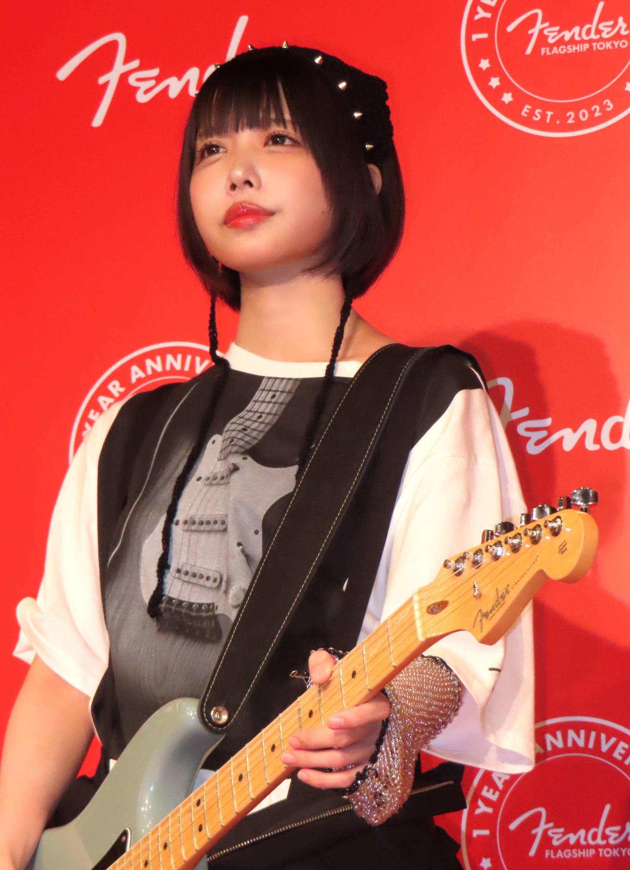 「Fender Flagship Tokyo」1日店長就任式に登壇したあの（2024年6月27日）