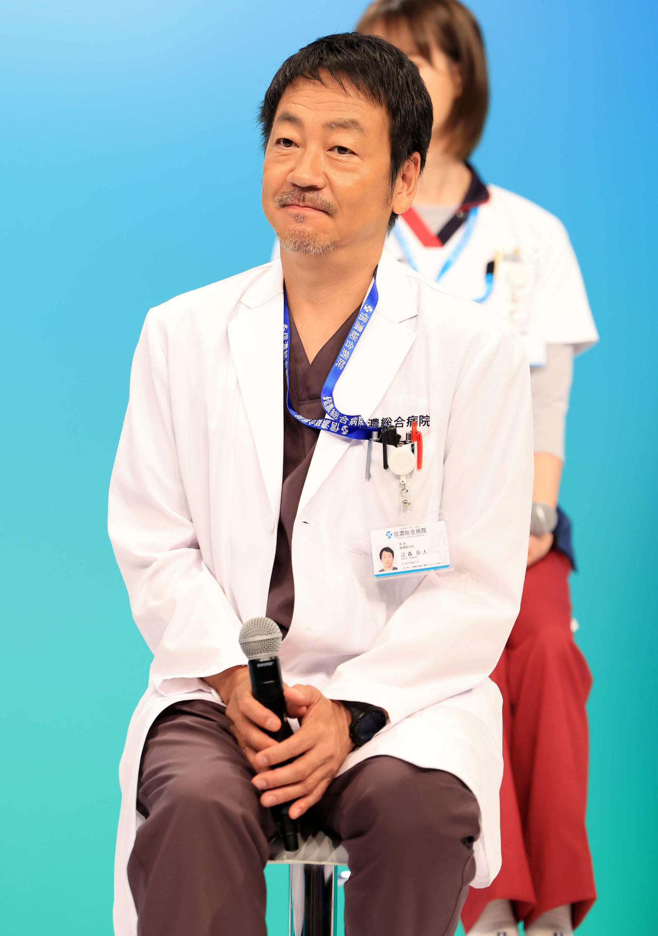 ドラマ「マウンテンドクター」制作発表に登壇した大森南朋（撮影・浅見桂子）