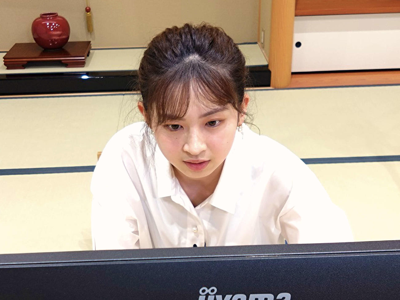 “ゲーマー”ぶりを発揮する読売テレビ西尾桃アナウンサー