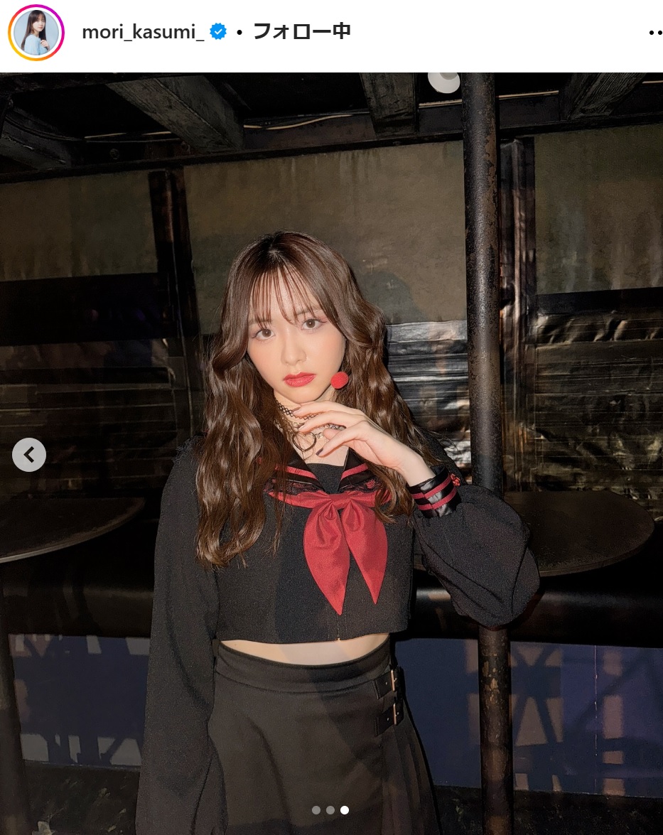 森香澄のインスタグラムから